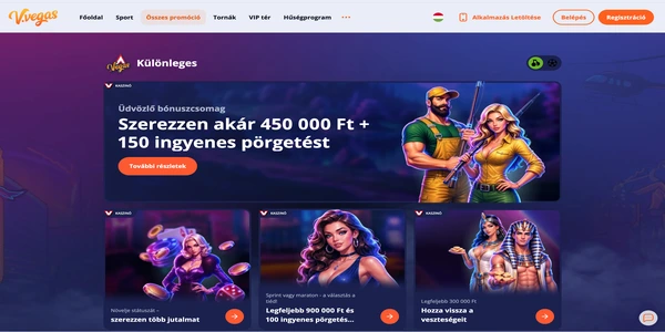 V.Vegas Casino stránka uvítacieho bonusu na mobile